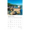 Plato; Beaches | 2027 12 x 24 Inch (Hanging) Monthly Square Wall Calendar | Foil Stamped Cover; Category:Wall Calendars; Image:4
